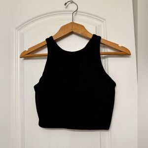 Athleta CONSCIOUS CROP BRA Size XS in Black